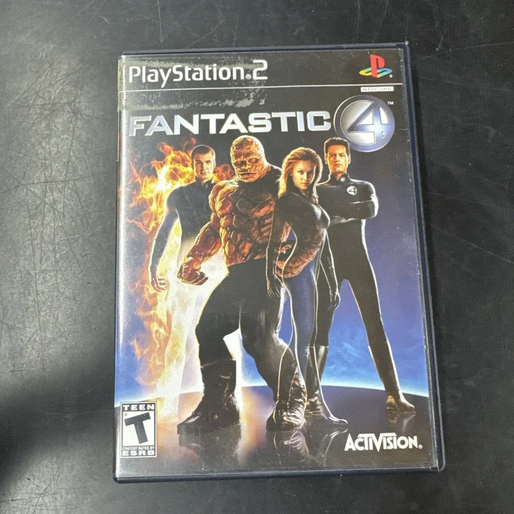 Fantastic 4 (Sony PlayStation 2, 2005) Fantastic Four PS2 Complete With manual